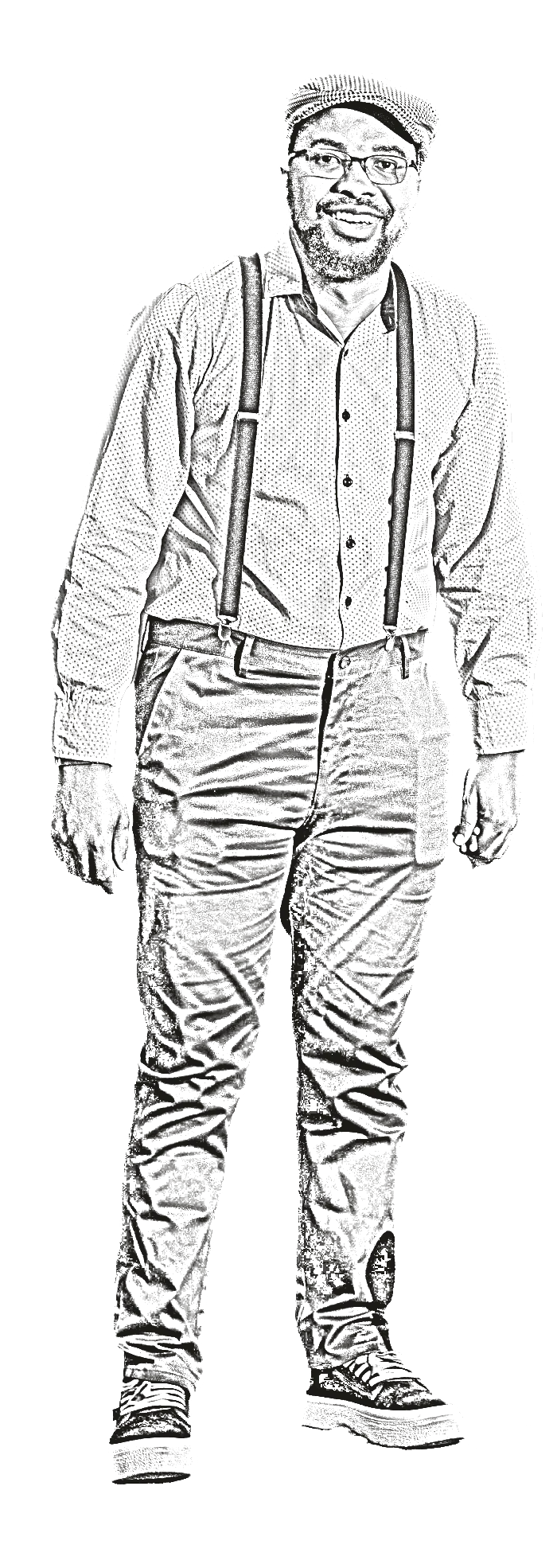 Sketch of Takunda Muzondo